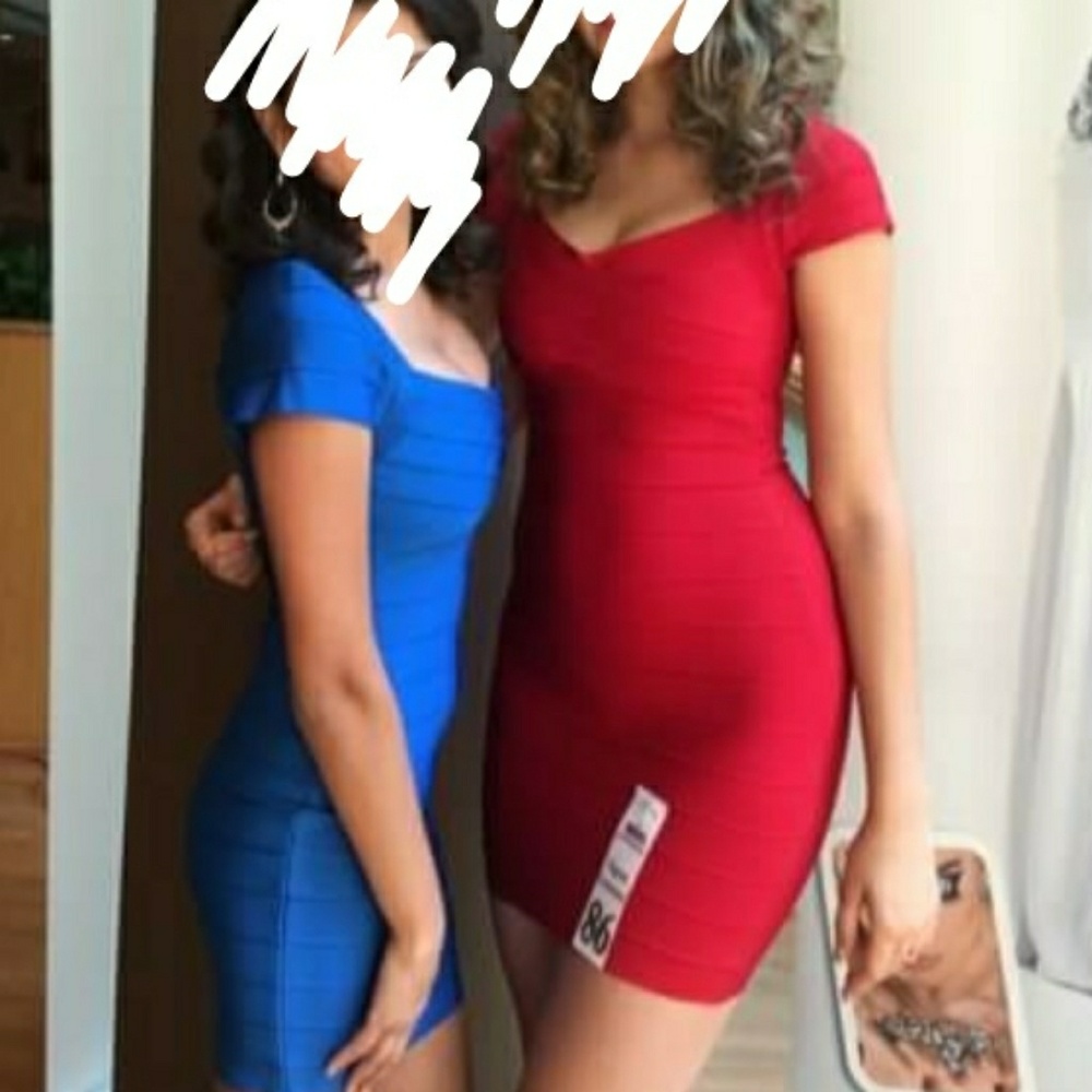 Red Bandage WOW wear Homecoming dress